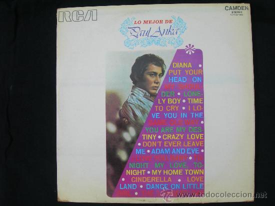 Discos de vinilo: LP PAUL ANKA LO MEJOR - Foto 1