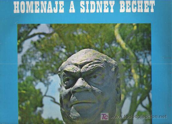 Discos de vinilo: homenaje a sidney bechet - sidney bechet ** marfer 1965 lp - Foto 1