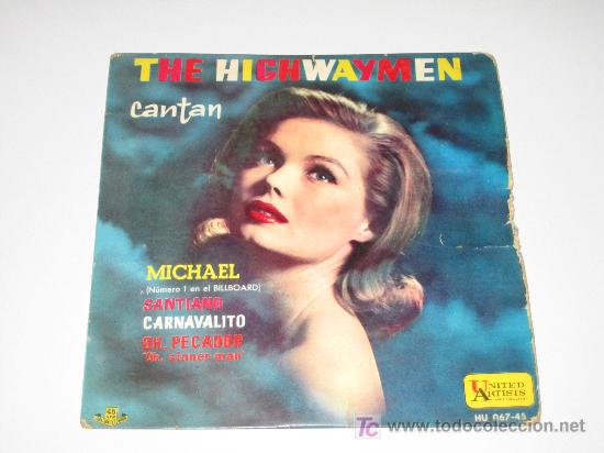 Discos de vinilo: THE HIGHWAYMEN - MICHAEL - Foto 1