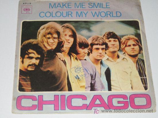 Discos de vinilo: CHICAGO - MAKE ME SMILE - RARO !! - Foto 1