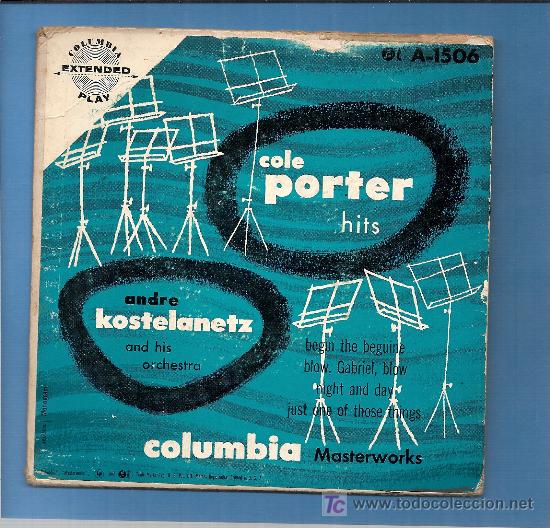 Discos de vinilo: COLE PORTER ANDRE KOSTELANETZ - Foto 1