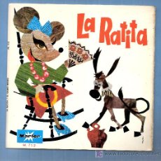 Discos de vinilo: LA RATITA Y EL GALLO KIRIKO, CUENTOS INFANTILES. Lote 12239378