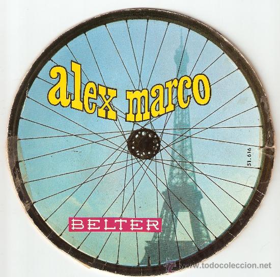 Discos de vinilo: alex marco. bicycle, ritmo del a&ntilde;o 1966 - Foto 1