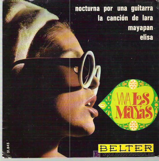 Discos de vinilo: LOS MAYAS - ELISA *** EP 1967 BELTER - Foto 1