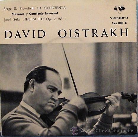 Discos de vinilo: DV0472.- DAVID OISTRAKH. VIOLIN - Foto 1