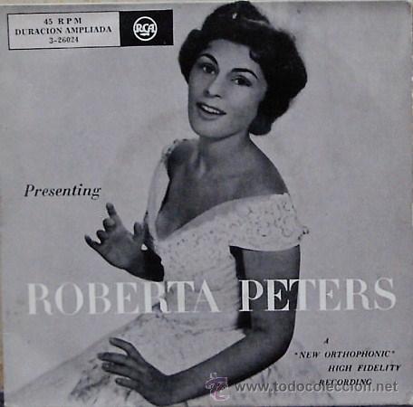Discos de vinilo: DV0484.- ROBERTA PETERS, SOPRANO - Foto 1