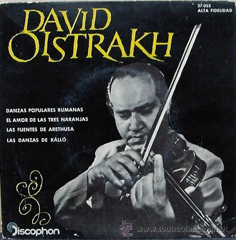 Discos de vinilo: DV0485.- DAVID OISTRAKH. VIOLIN - Foto 1