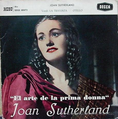 Discos de vinilo: DV0487.- JOAN SUTHERLAND. EL ARTE DE LA PRIMA DONNA - Foto 1