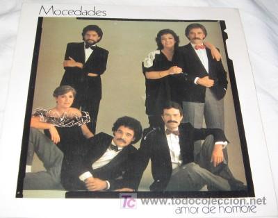 Discos de vinilo: SINGLE DE MOCEDADES, AMOR DE HOMBRE - Foto 1