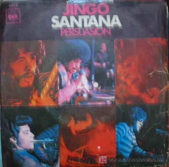 Discos de vinilo: SANTANA : Jingo; Persuasion CBS 4612 - Foto 1