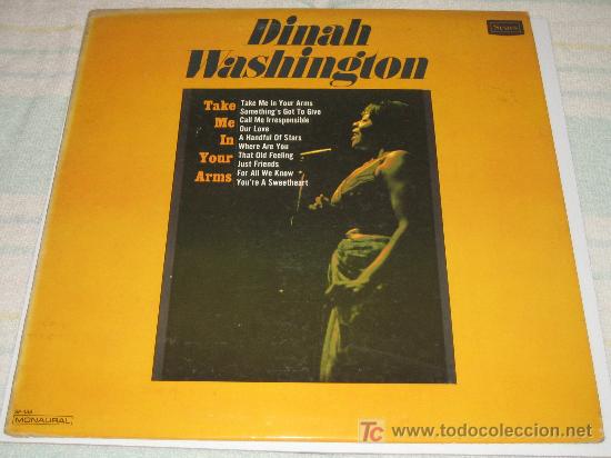 Discos de vinilo: DINAH WASHINGTON - SEARS - ORIGINAL DE EPOCA - USA - Foto 1