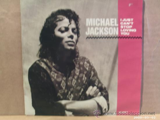 Discos de vinilo: MICHAEL JACKSON ---- I JUST CAN&acute;T STOP LOVING YOU - Foto 1