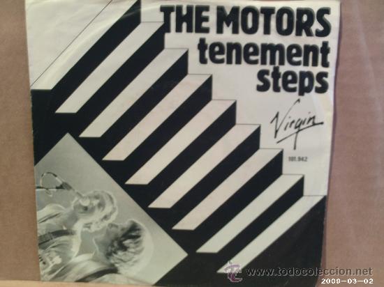Discos de vinilo: THE MOTORS ---- TENEMENT STEPS - Foto 1
