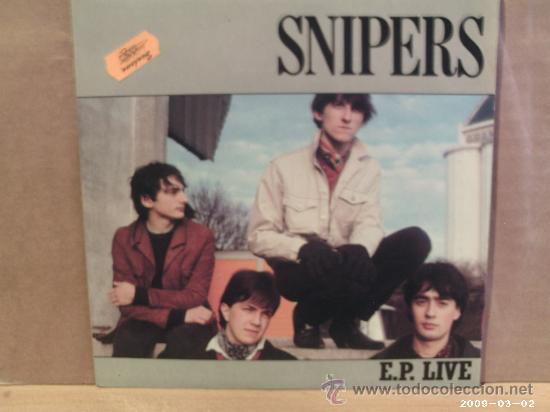 Discos de vinilo: SNIPERS ---- E.P. LIVE - Foto 1