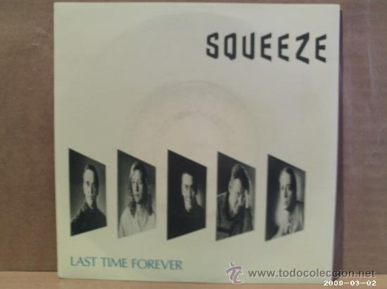 Discos de vinilo: SQUEEZE ---- LAST TIME FOREVER - Foto 1