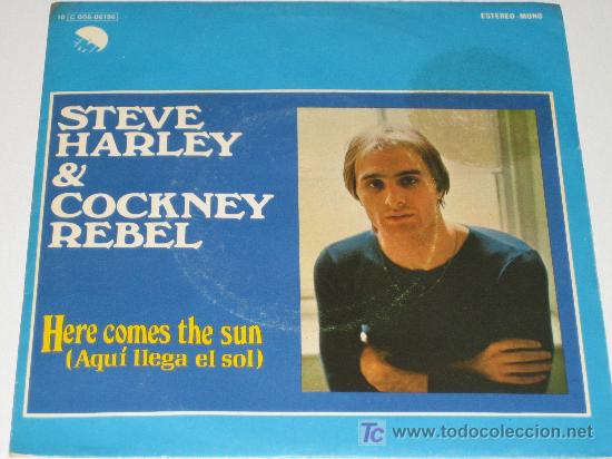 Discos de vinilo: STEVE HARLEY - HERE COMES THE SUN - BEATLES - Foto 1