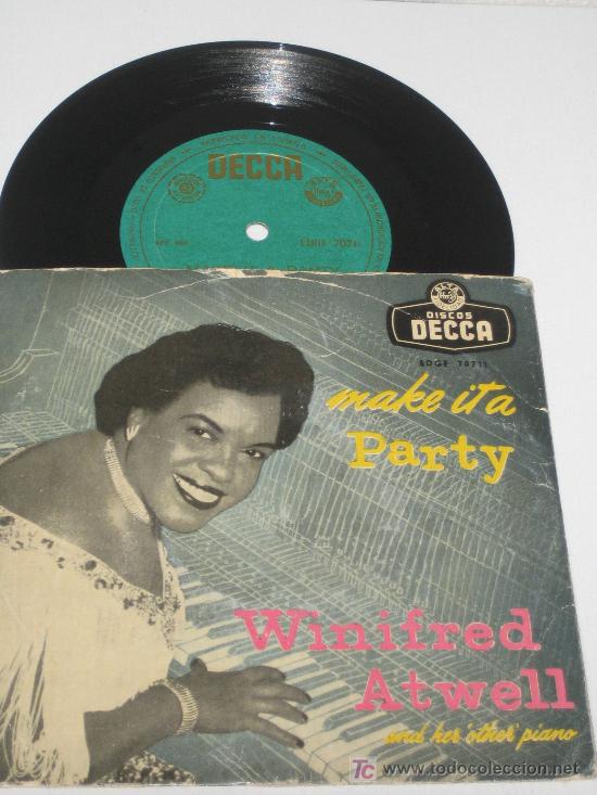 Discos de vinilo: WINIFRED ATWELL - INSTRUMENTAL - Foto 1