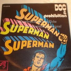 Discos de vinilo: RARO Y DIFICIL DISCO SINGLE DE SUPERMAN, AÑO 1972.. Lote 12288073
