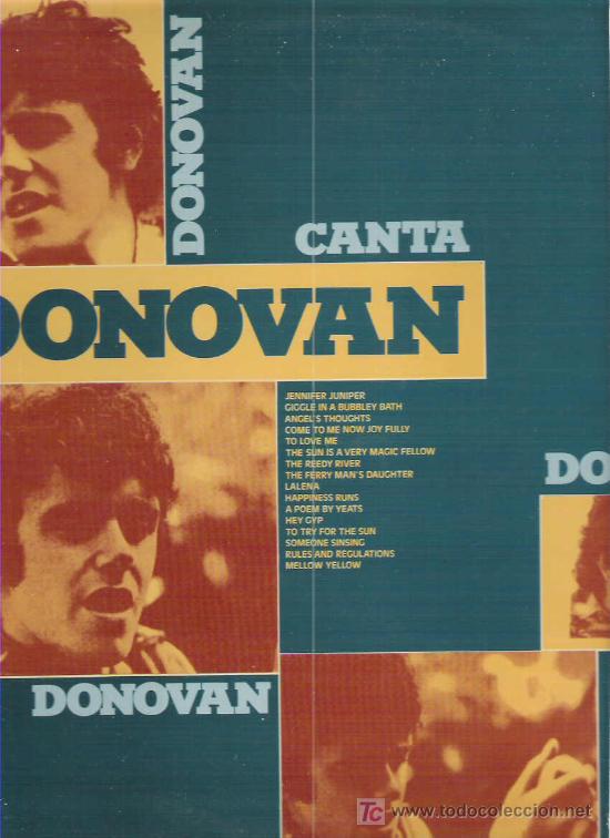 Discos de vinilo: DONOVAN - CAnTA DONOVAN** GRAMUSIC 1975 - Foto 1