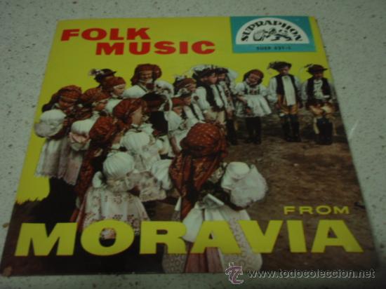 Discos de vinilo: FOLK MUSIC from MORAVIA EP45 - Foto 1