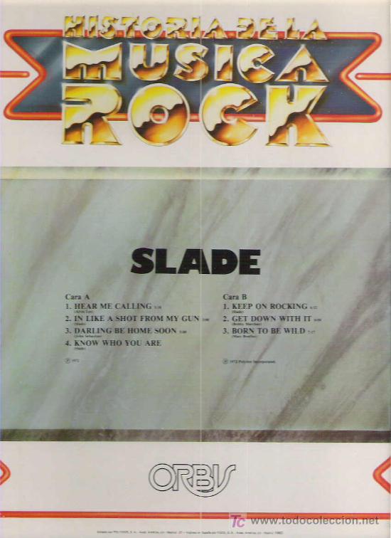Discos de vinilo: SLADE - POLYDOR 1982 MUY BUENO - Foto 2
