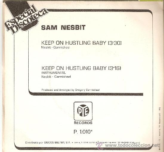 Discos de vinilo: SAM NESBIT - EL SINGLE ESTA COMO NUEVO - Foto 2