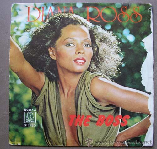Discos de vinilo: DIANA ROSS - THE BOSS - SINGLE - Foto 1