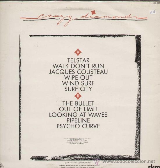 Discos de vinilo: CRAZY DIAMONDS / Dream on wires (LP HISPAVOX de 1982) - Foto 2