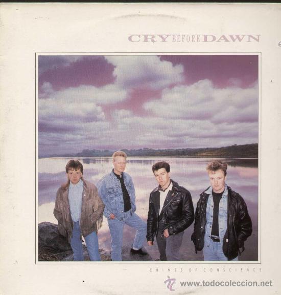 Discos de vinilo: CRY / Crimes of conscience (LP EPIC de 1987) - Foto 1