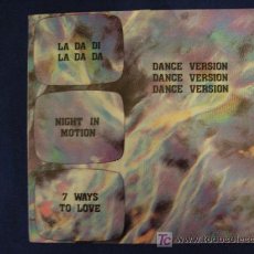Discos de vinilo: CRYSTAL BOYS / KU 22 / PECHI BOYS - LA DA DI LA DA DA / NIGHT IN MOTION - MAXISINGLE 1991. Lote 12397765