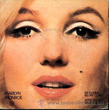 Discos de vinilo: DISCO SINGLE MARILYN MONROE - Foto 1