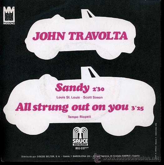 Discos de vinilo: GREASE. SANDY. JOHN TRAVOLTA - Foto 2