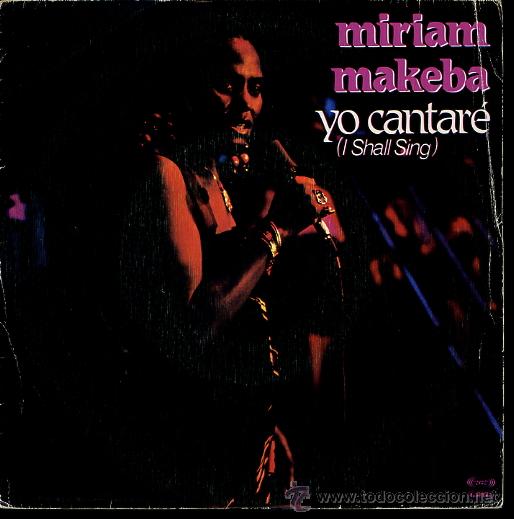 Discos de vinilo: MIRIAM MAKEBA. YO CANTAR&Eacute; - Foto 1