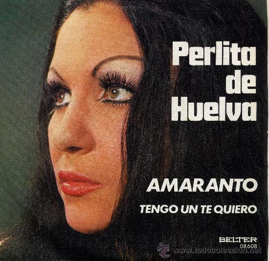 Discos de vinilo: Perlita de Huelva - Amaranto - Foto 1