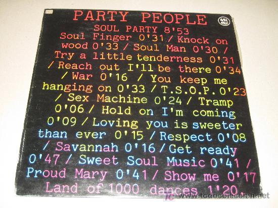 Discos de vinilo: PARTY PEOPLE - Foto 1
