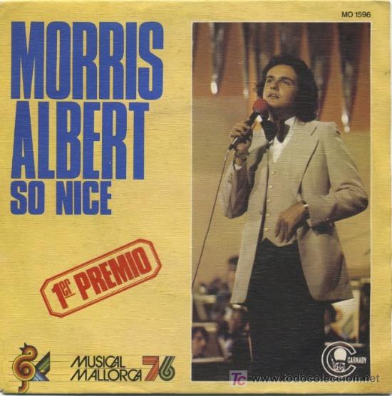 Discos de vinilo: MORRIS ALBERT - SO NICE - SINGLE INGL&Eacute;S 1976 S258 - Foto 1