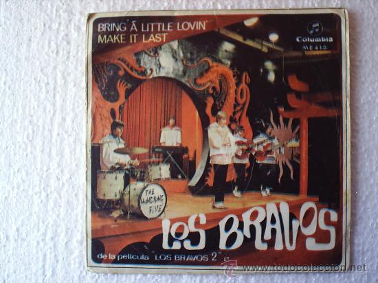 Discos de vinilo: LOS BRAVOS -1968 -BRING A LITTLE LOVIN- - Foto 1