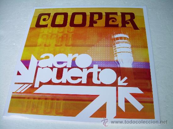 Discos de vinilo: LP COOPER AEROPUERTO LOS FLECHAZOS - Foto 1