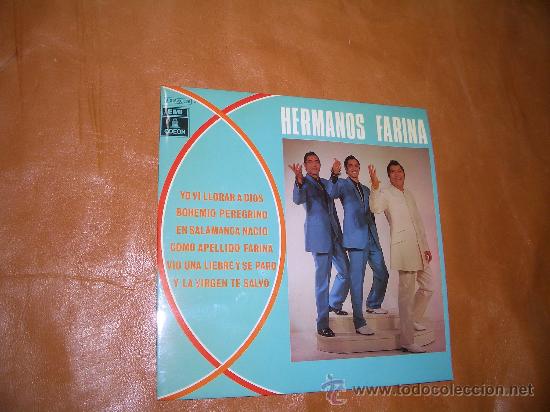 Discos de vinilo: HERMNANOS FARINA - Foto 1