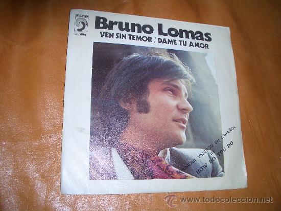 Discos de vinilo: BRUNO LOMAS - Foto 1