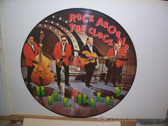Discos de vinilo: BILL HALEY - 1987 - PICTURE DISC - ROCK AROUND THE CLOCK - Foto 2