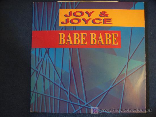 Discos de vinilo: Joy & Joyce - Babe Babe (3 versiones) - MaxiSingle 1991 - Foto 1