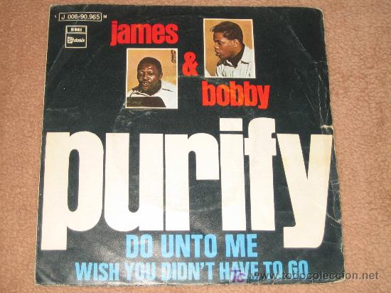 Discos de vinilo: JAMES & BOBBY - PURITY - Foto 1