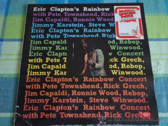 Discos de vinilo: ERIC CLAPTONS  RAINBOW CONCERT    1973 - GERMANY   LP33   POLYDOR - Foto 1