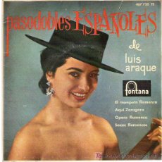 Discos de vinilo: LUIS ARAQUE - EL TROMPETA FLAMENCO ***EP 1963 FONTANA. Lote 14508440