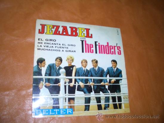 Discos de vinilo: JEZABEL CON THE FINDERS - Foto 1