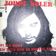 Discos de vinilo: JORDI SOLER. Lote 15913133