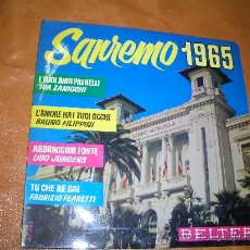 Discos de vinilo: SAN REMO 1965. Lote 16021014