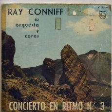 Discos de vinilo: RAY CONNIFF / CONCIERTO Nº 2 / EN EL SENDERO / PERSIGUIENDO AL ARCO ISRIS / RAPSODIA IN BLUE (EP). Lote 12774090