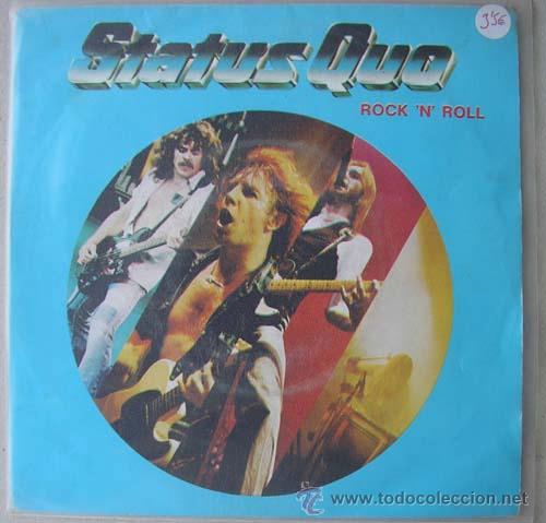 Discos de vinilo: STATUS QUO - ROCK&acute;N&acute;ROLL - SINGLE ESPA&Ntilde;OL DE 1981 - Foto 1
